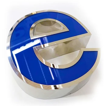 Chữ inox lồng mặt mica