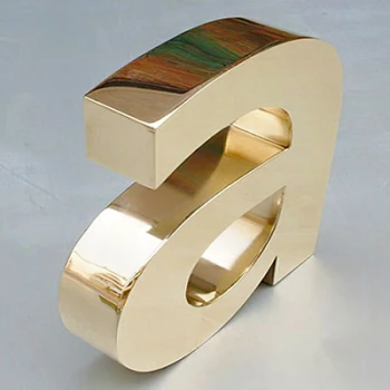 Chữ inox vàng