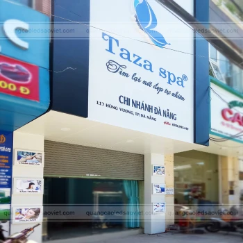 Bảng hiệu Alu Spa