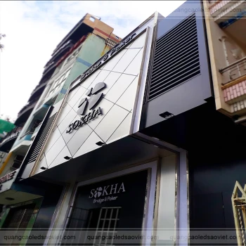 Bảng hiệu Alu ngoại thất