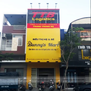 Bảng hiệu Alu siêu thị mẹ & bé