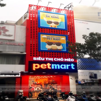 Bảng hiệu Alu PET MART